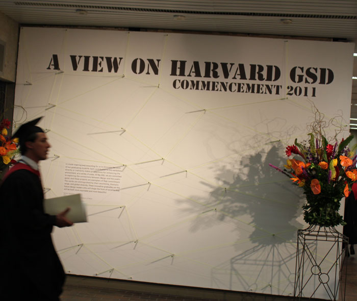 Harvard Graduate School of Design commencement