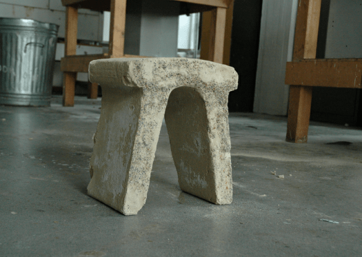 sandstone stool