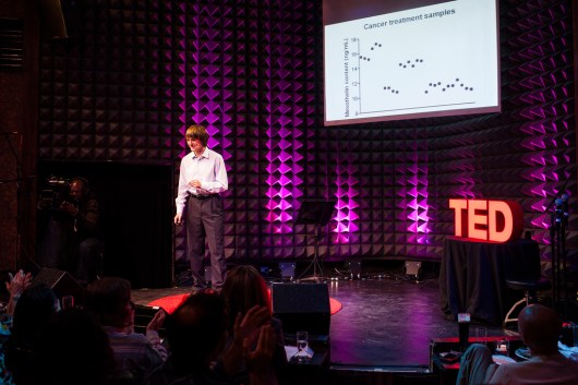 Jack Andraka speaks as part of the TED2013 Talent Search