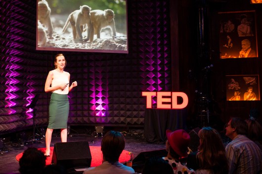 Lauren Brent speaks at TED@New York