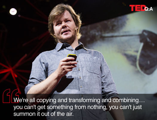 Kirby Ferguson speaks at TEDGlobal 2012