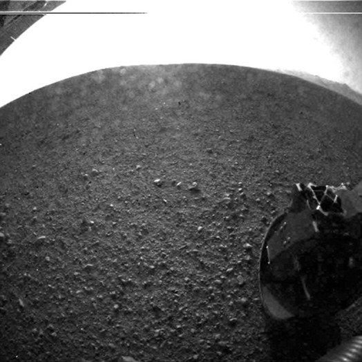 First image from Curiosity