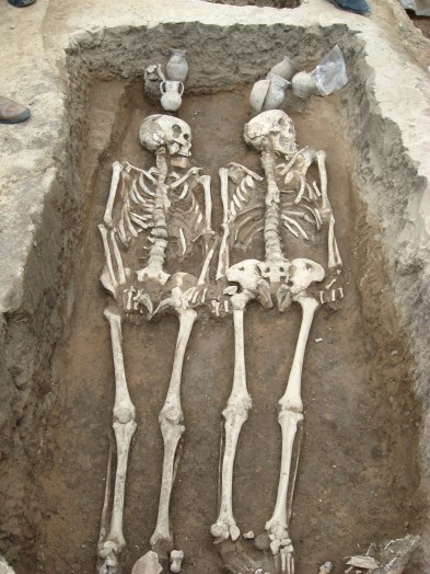 husband and wife burial