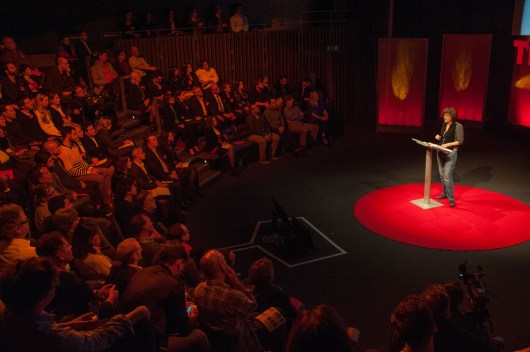 Beeban Kidron at the TED Salon: Unseen Narratives, London. 10 May 2012, Photo: Dafydd Jones/TED