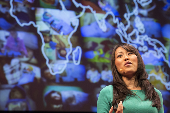 Jane Chen gives an update on her mission to make affordable infant incubators, during TED Fellows session 1 of TED2013.