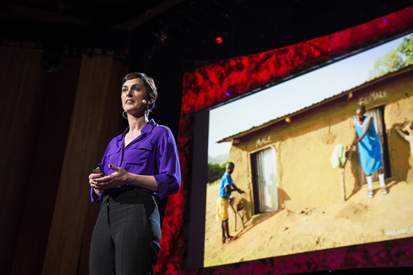 At TED2013, Rose George talks about the global health problem no one wants to mention—poop. Photo: James Duncan Davidson