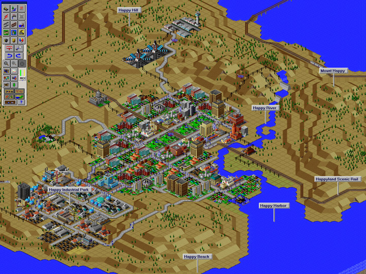 5. SimCity 2000. In game designer Will Wright's mind, we can all be master planners, movie directors, architects, little or BIG gods--and bear the great responsibilities that come with great power.