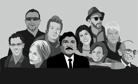 An artist's rendering of TED Prize winners past. Could you or someone you know win the 2014 TED Prize?