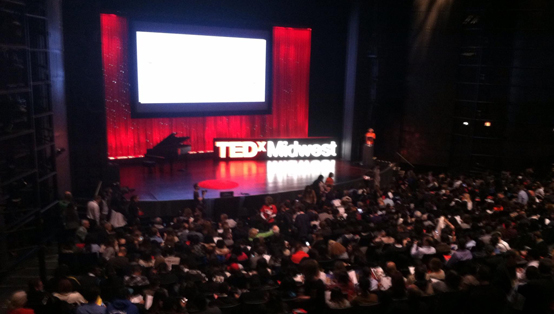 The audience at TEDxYouth@Midwest was made up of sophomores and juniors.