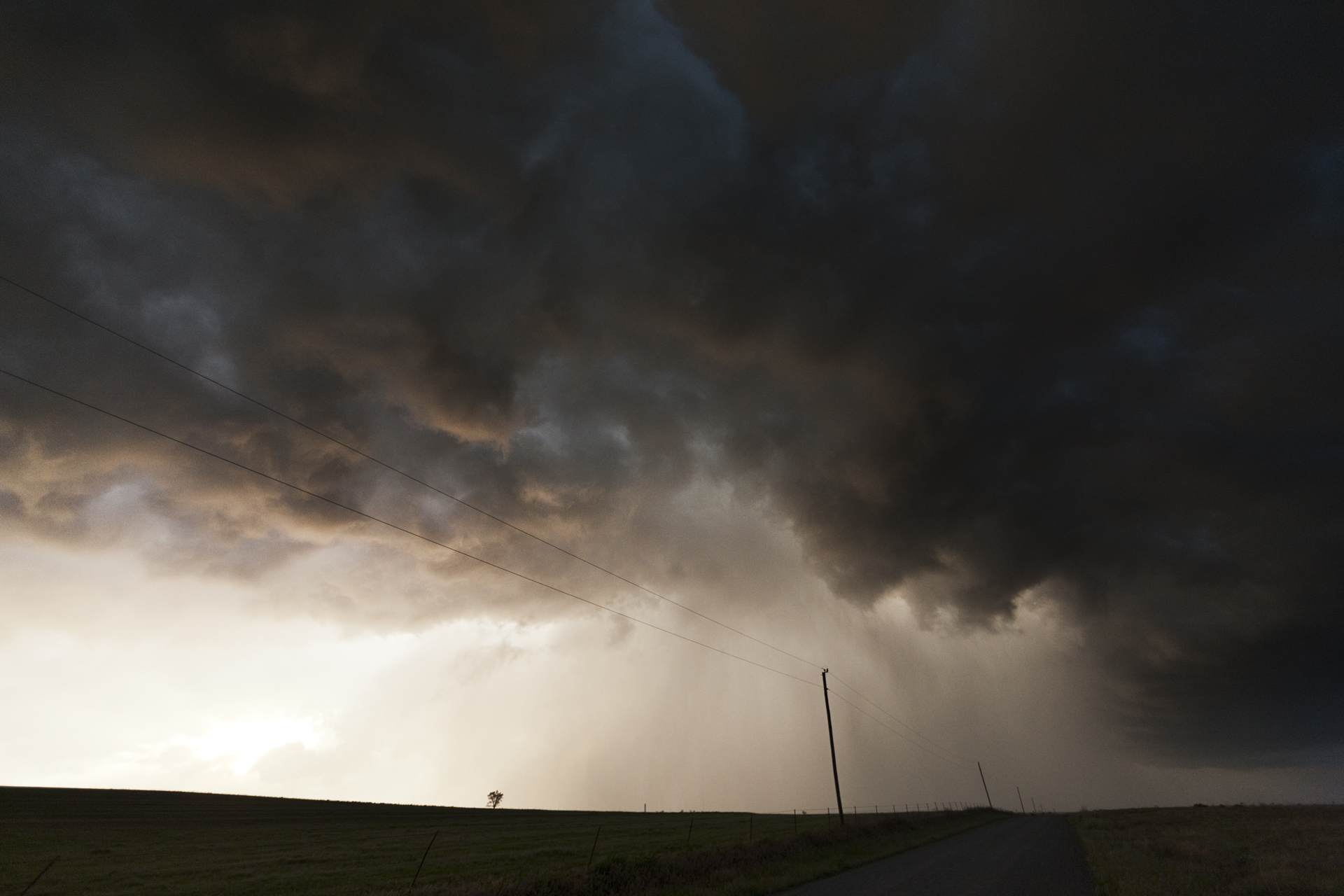Illuminated Rain, Southern Kansas May 29, 2013 / Photo: Camille Seaman