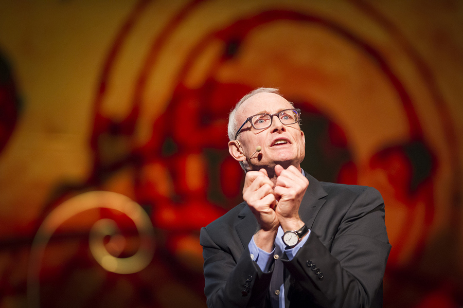 Michael Porter shares how businesses can, in fact, help solve social problems. Photo: James Duncan Davidson