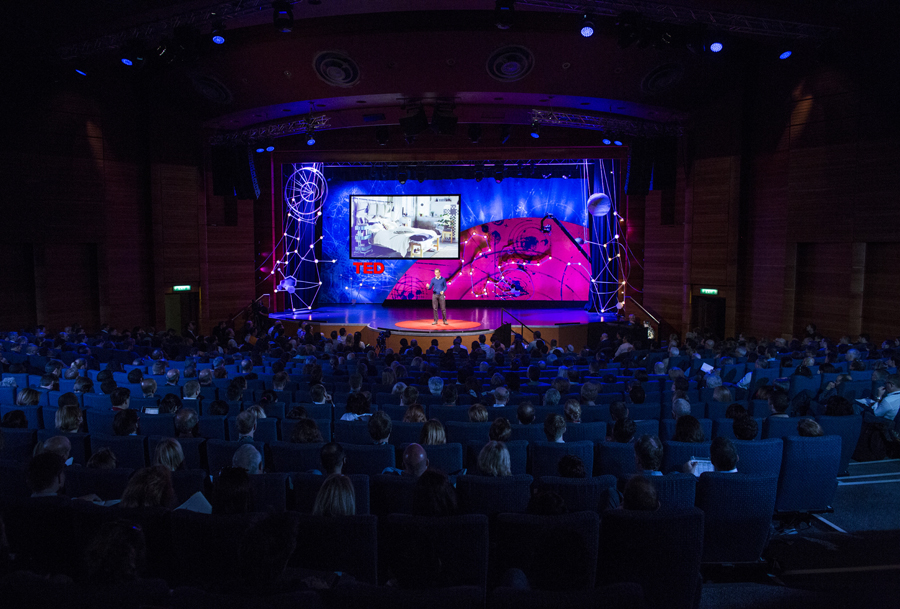 The long view of the TEDGlobal 2013 stage. Photo: James Duncan Davidson
