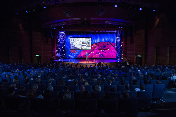 The longview of the TEDGlobal 2013 main stage, home to many amazing moments today. Photo: James Duncan Davidson