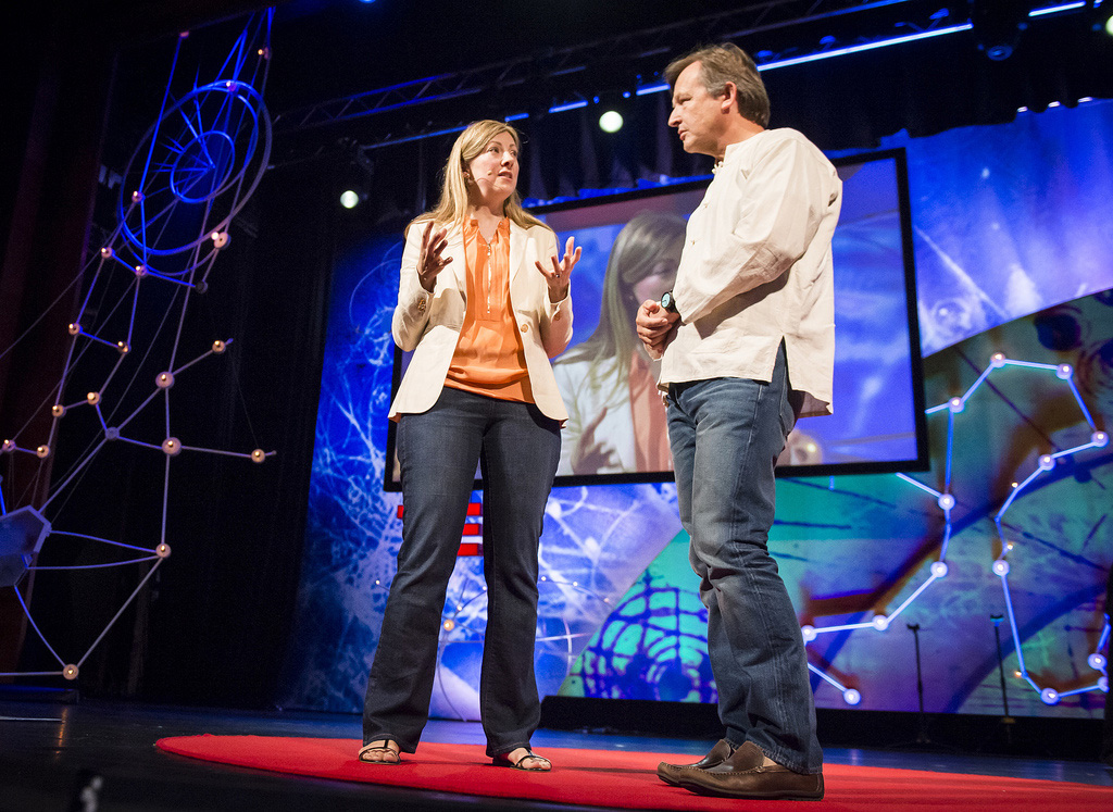 At TEDGlobal 2013, Chris Anderson asks Charmian Gooch about her work exposing corruption. Below her talk footnoted, so that you can read more on each case she references. Photo: James Duncan Davidson
