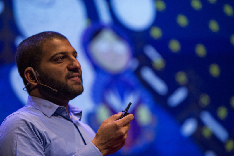 Gautam John at the TED Fellows Retreat 2013. Photo: Ryan Lash.