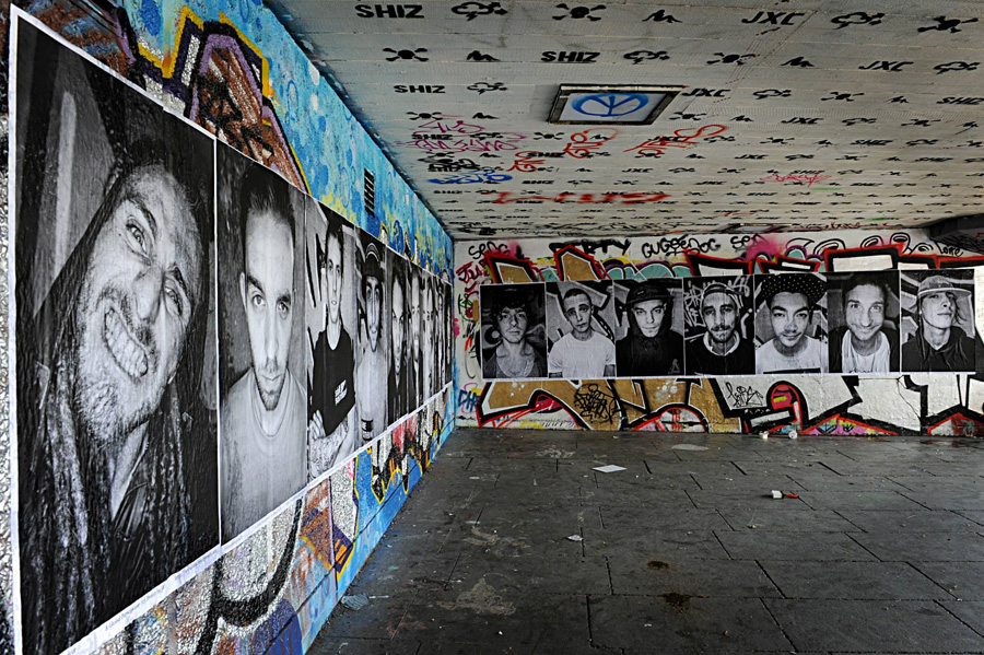London: Skaters in London banded together to save their beloved skate park from potential closure by pasting their portraits at the Undercroft at the Southbank Centre to protect a space that inspires and invigorates them. 