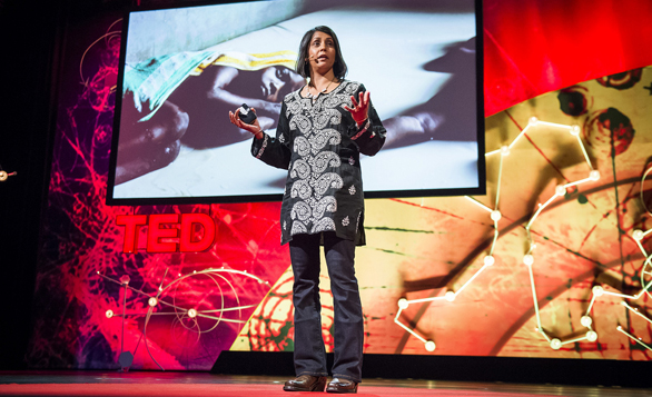 Sonia Shah shares a surprising reason why we still haven't ended malaria at TEDGlobal 2013 — that people in malarial countries have accepted it as an unfortunate fact of life. Photo: James Duncan Davidson