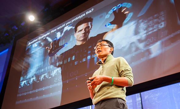 Google's Tom Chi speaking at TEDYouth 2012. Photo: Ryan Lash.