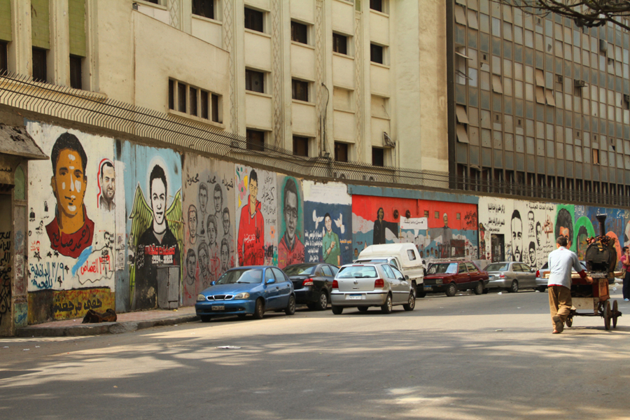 Another view of spray paint in Cairo. See more of the spaces in Cairo that Shehab finds fascinating in this personal photoessay.