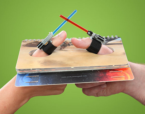 The Star Wars thumb wrestling set.