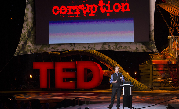 At TED2013, Larry Lessig used a bold word to describe the American electoral system: a corruption. Here, he explains why more people are starting to use this terminology. Photo: James Duncan Davidson
