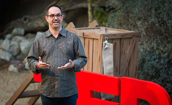 At TEDActive 2011, JD Schramm stepped forward to talk about his failed suicide attempt and the need to break the silence surrounding suicidal feelings. When journalist Cara Anna saw the talk, she says it was a "revelation." Photo: Michael Brands 