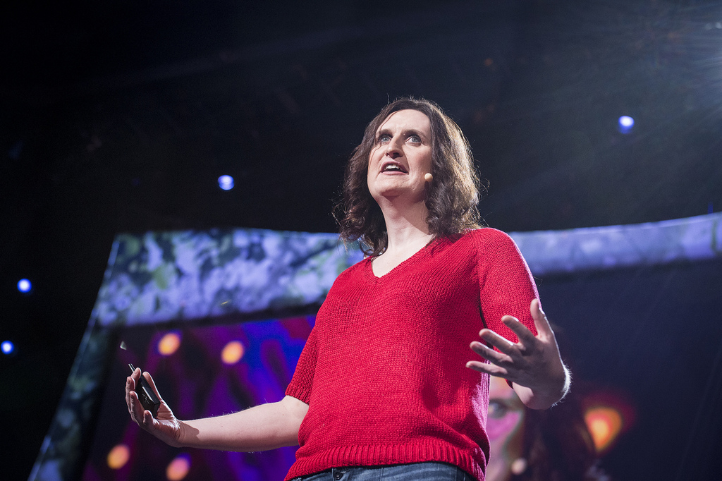 Kate Stone at TED2013 / Photo: James Duncan Davidson
