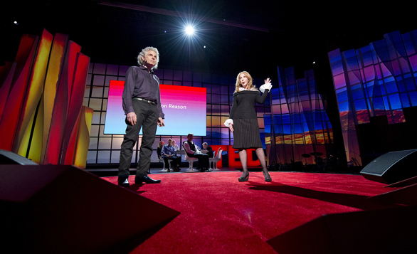 Steven Pinker and Rebecca Newberger Goldstein explored how reason shaped human history at TED2012. While the talk fell flat in person, we've animated it to bring new life to this important idea. Photo: James Duncan Davidson