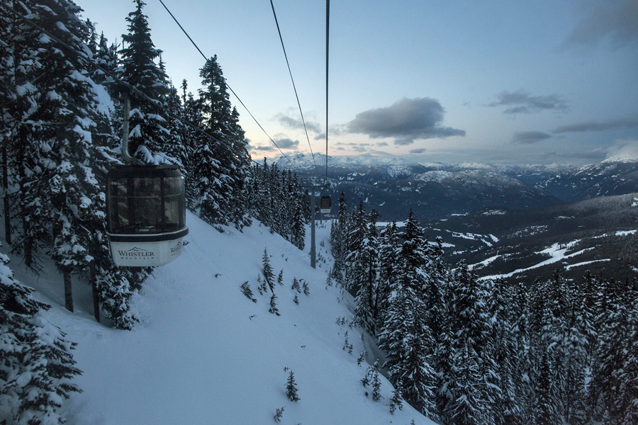 The view from Whistler, where TEDActive 2014 was held. Photo: Sarah Nickerson