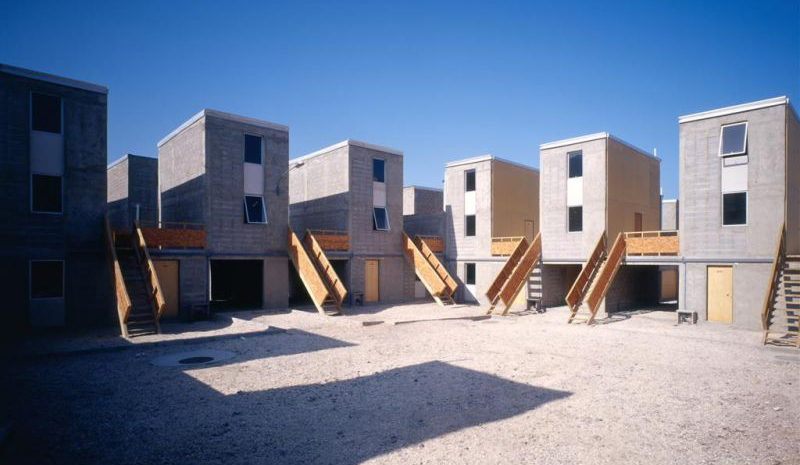 Architect Alejandro Aravena creates a different kind of public housing, designed to build up the people living in it.