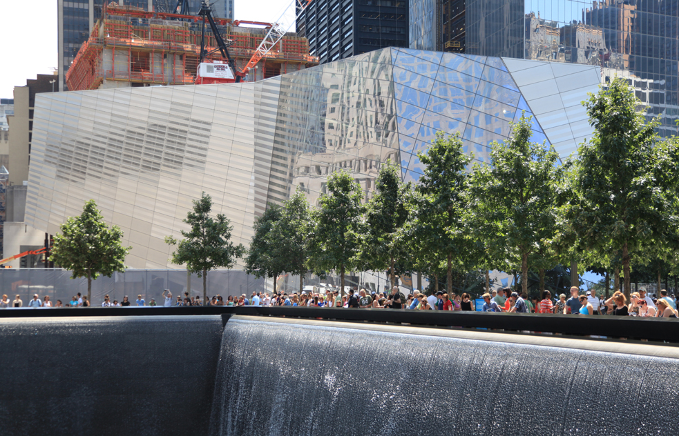 The exterior of the National 9/11 Memorial Museum. Photo: Amy Dreher