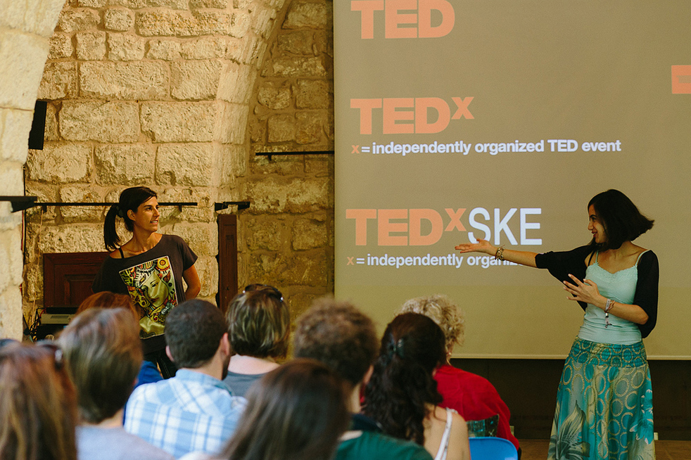 A TEDxSKE salon, held in a beautiful venue. Photo: Nadim Kamel