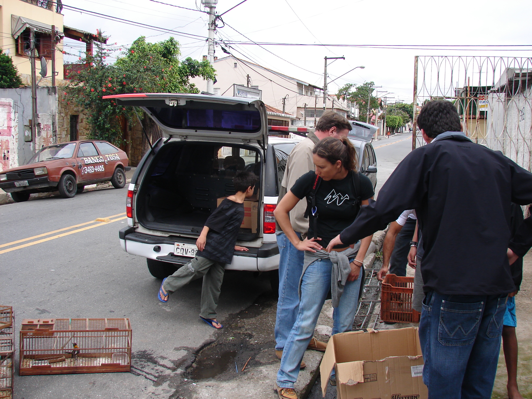 Ferreira participates in a raid in São Paulo, seizing illegally traded and/or owned animals with the São Paulo State Police and SOS Fauna. Photo: SOS Fauna