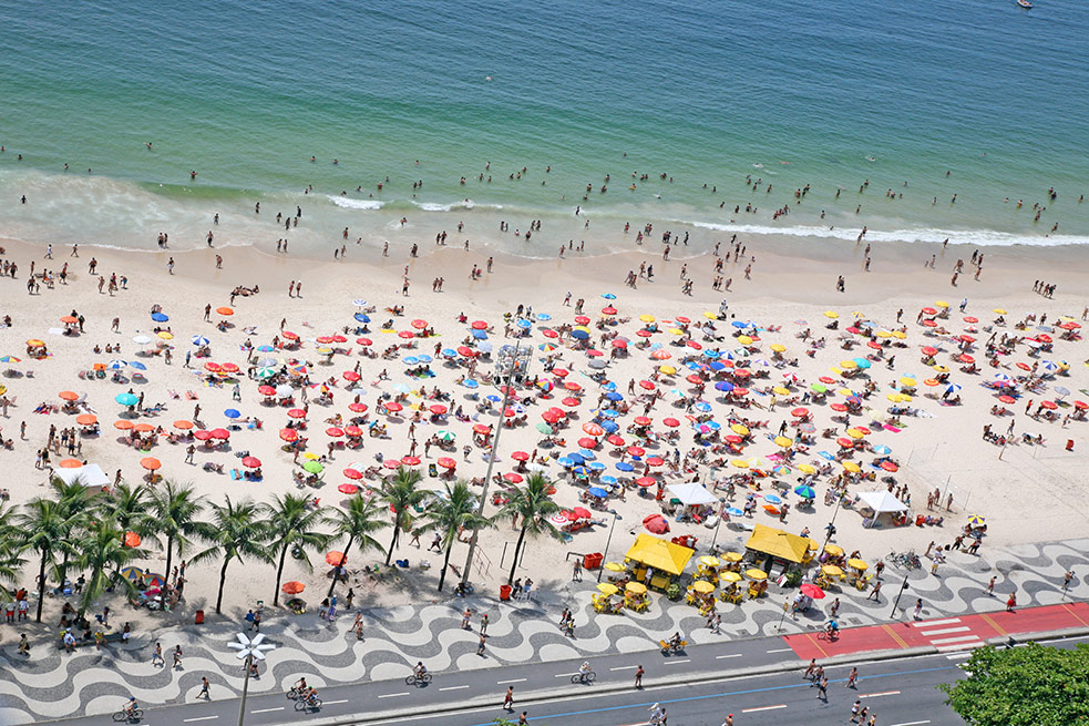 TEDGlobal 2014 will be held at the Copacabana Palace Hotel, located on gorgeous Copacabana Beach. Photo: iStock