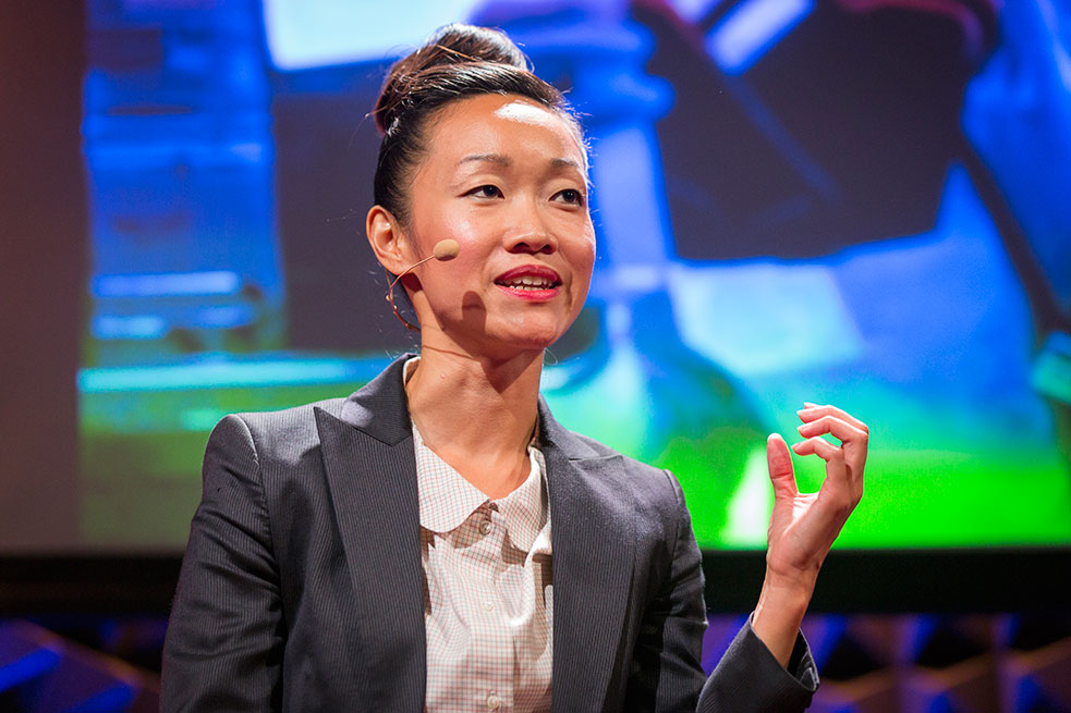 Mulmul Kuo reveals her art that can, in essence, have a conversation with you. Photo: Ryan Lash