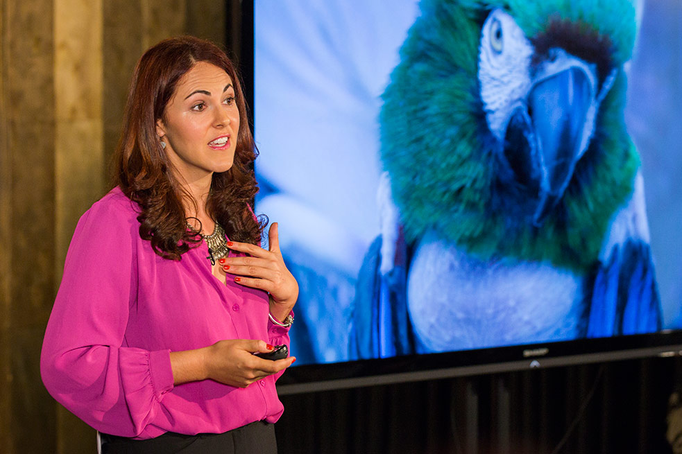 Can parrots get depressed? Yes, says TED Fellow Laurel Braitman, the author of the book Animal Madness. Photo: Ryan Lash