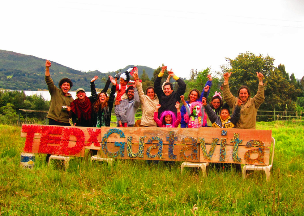 TEDxGuatavita took place in rural Colombia and TK. Photo: Courtesy of Philipe Spath