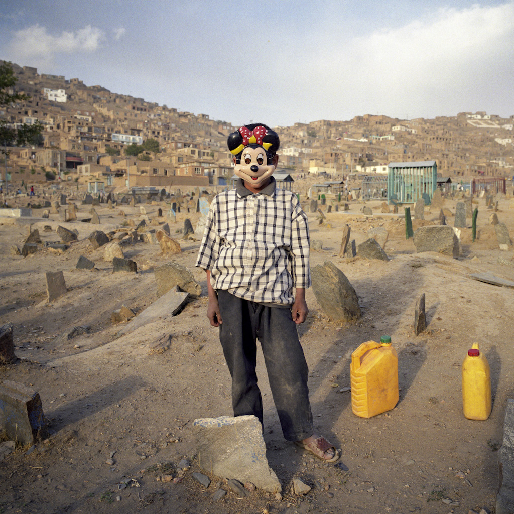 Post-liberation Afghanistan. Afghan cemeteries are very basic: simple stones mark graves, which are very rarely engraved. From Troubled Islam: short stories from troubled societies. Photo: Ziyah Gafić