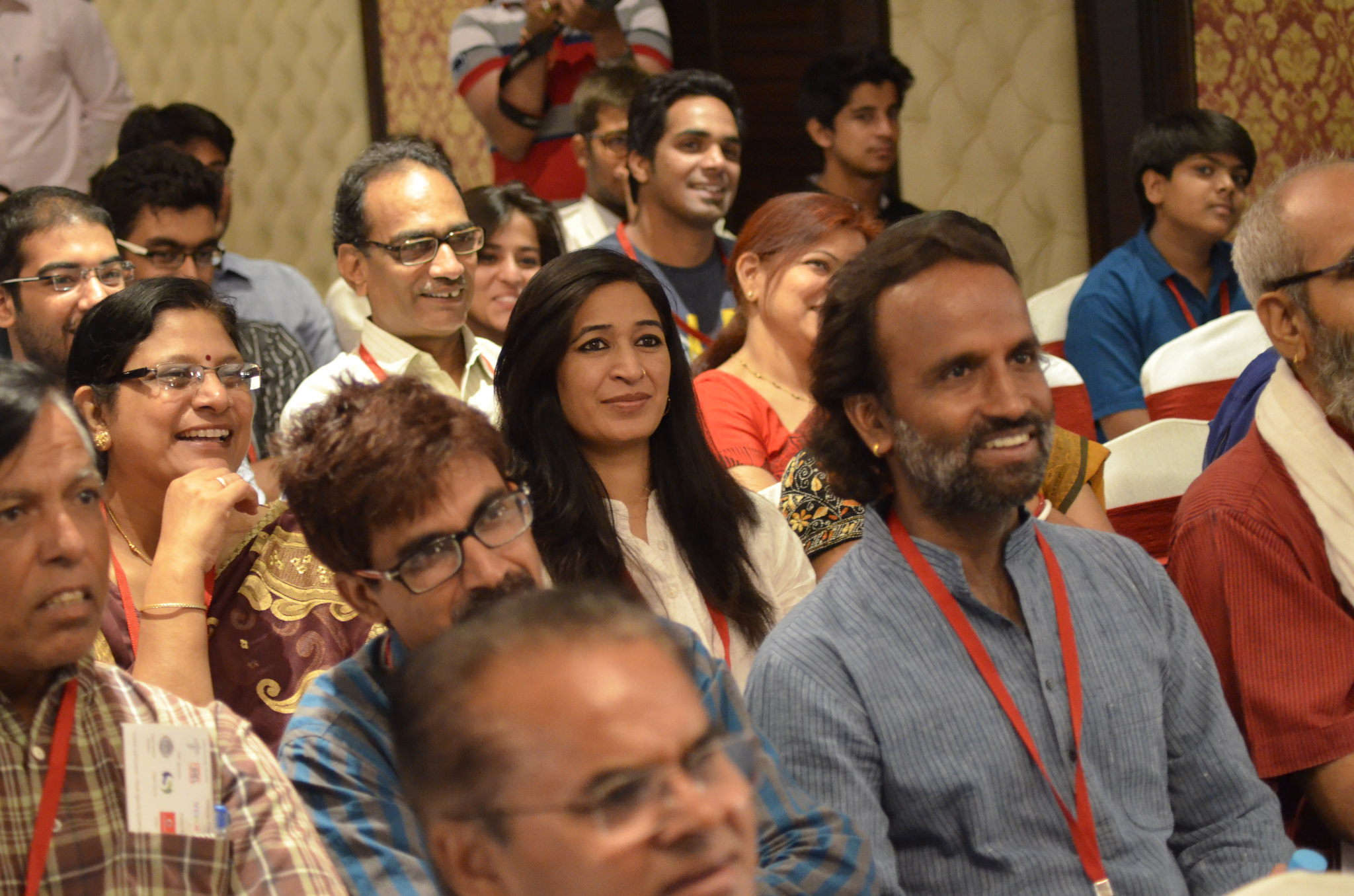 The smiling audience at TEDxBhilwara. Photo: Courtesy of TEDxBhilwara