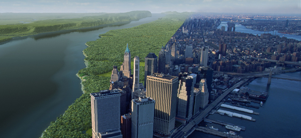 Ecologist Eric Sanderson carefully re-envisioned what New York looked like in 1609, when it was called Mannahatta, "Island of many hills," by Native Americans. Now, he has launched the Welikia Project, to do the same for New York City’s other four boroughs. 