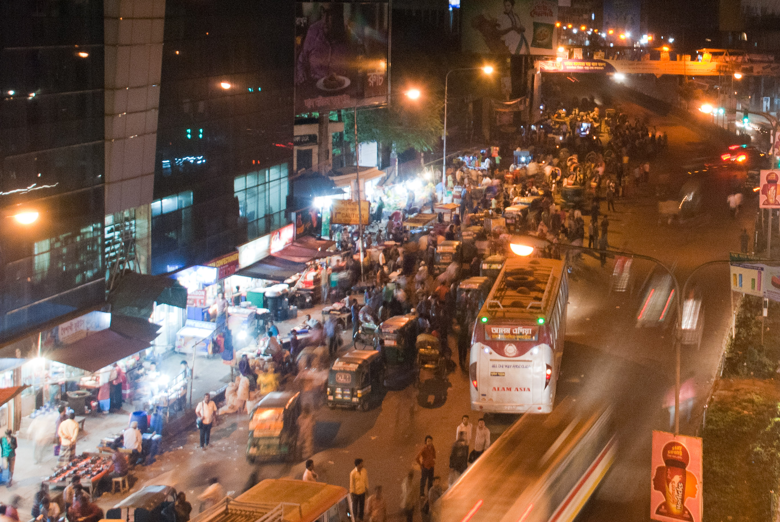 Dhaka Streets - Mohakhali area