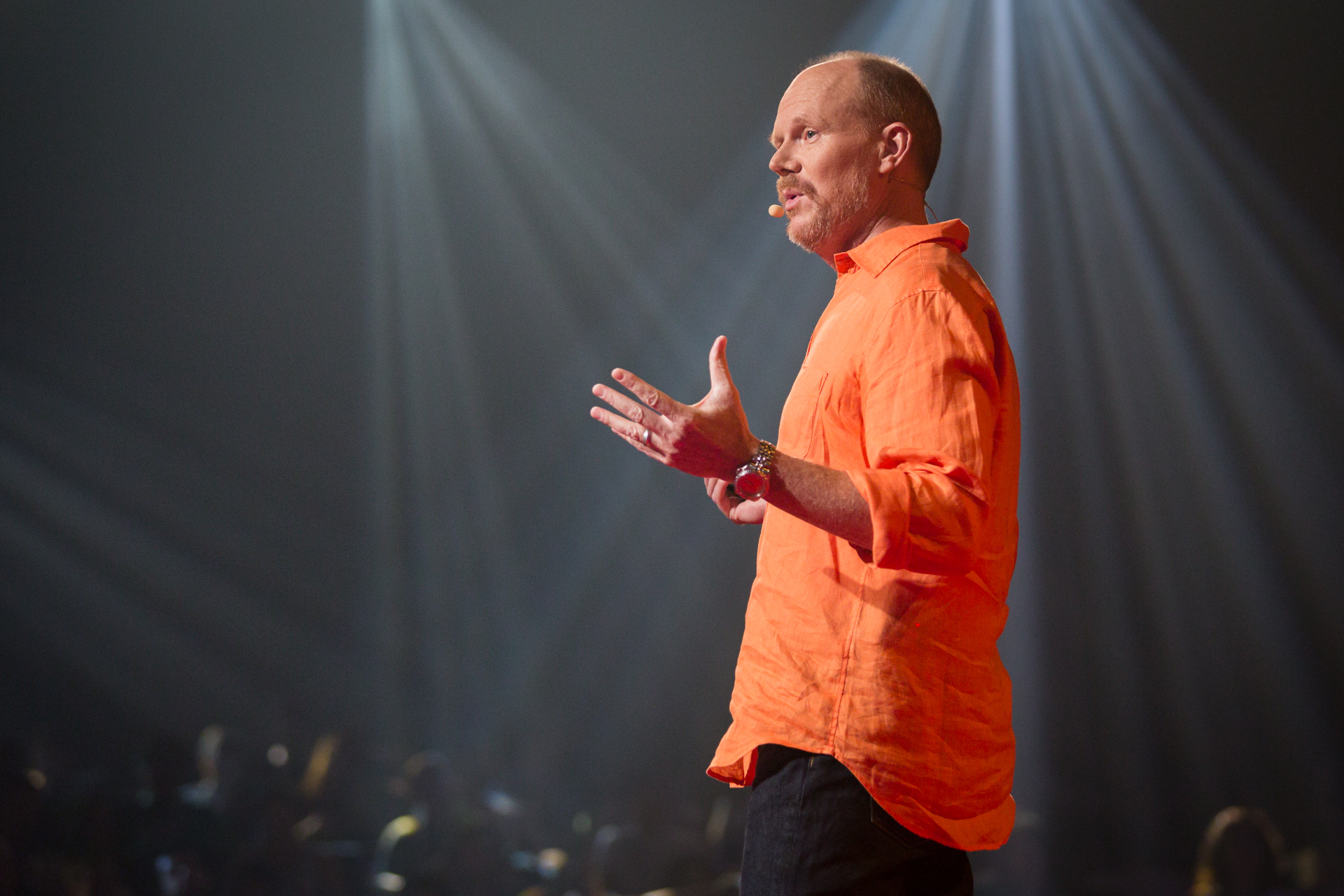 Steve Song speaks at TEDGlobal 2014. Photo: James Duncan Davidson/TED