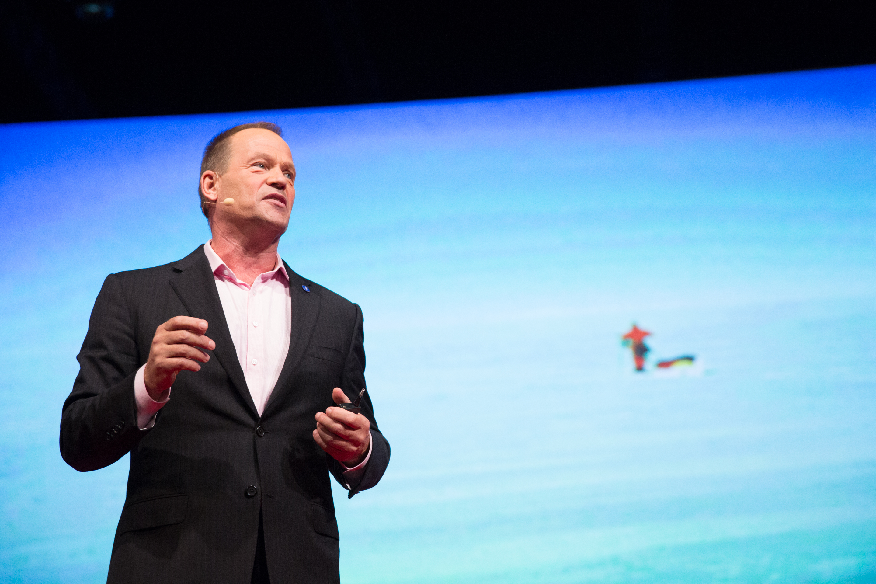 Robert Swan speaks at TEDGlobal 2014. Photo: James Duncan Davidson/TED
