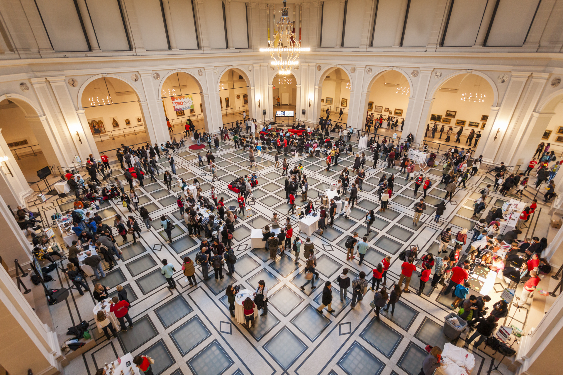 At the Brooklyn Museum in New York City, 550 middle and high school students came together for TEDYouth 2014. Photo: Ryan Lash/TED