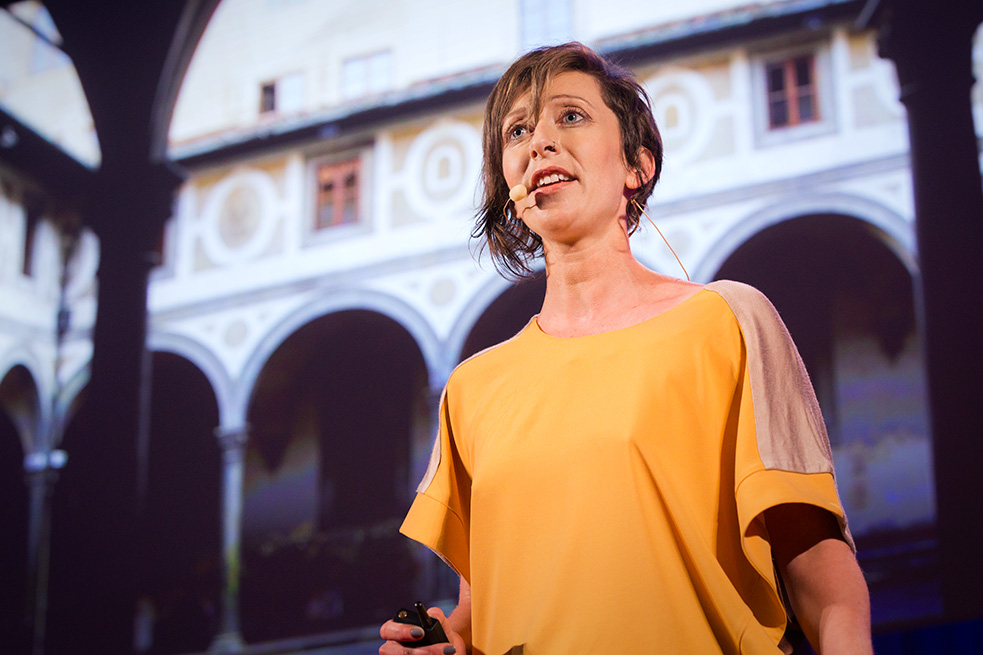 Alison Killing speaks at TEDGlobal 2014. Photo: Ryan Lash/TED