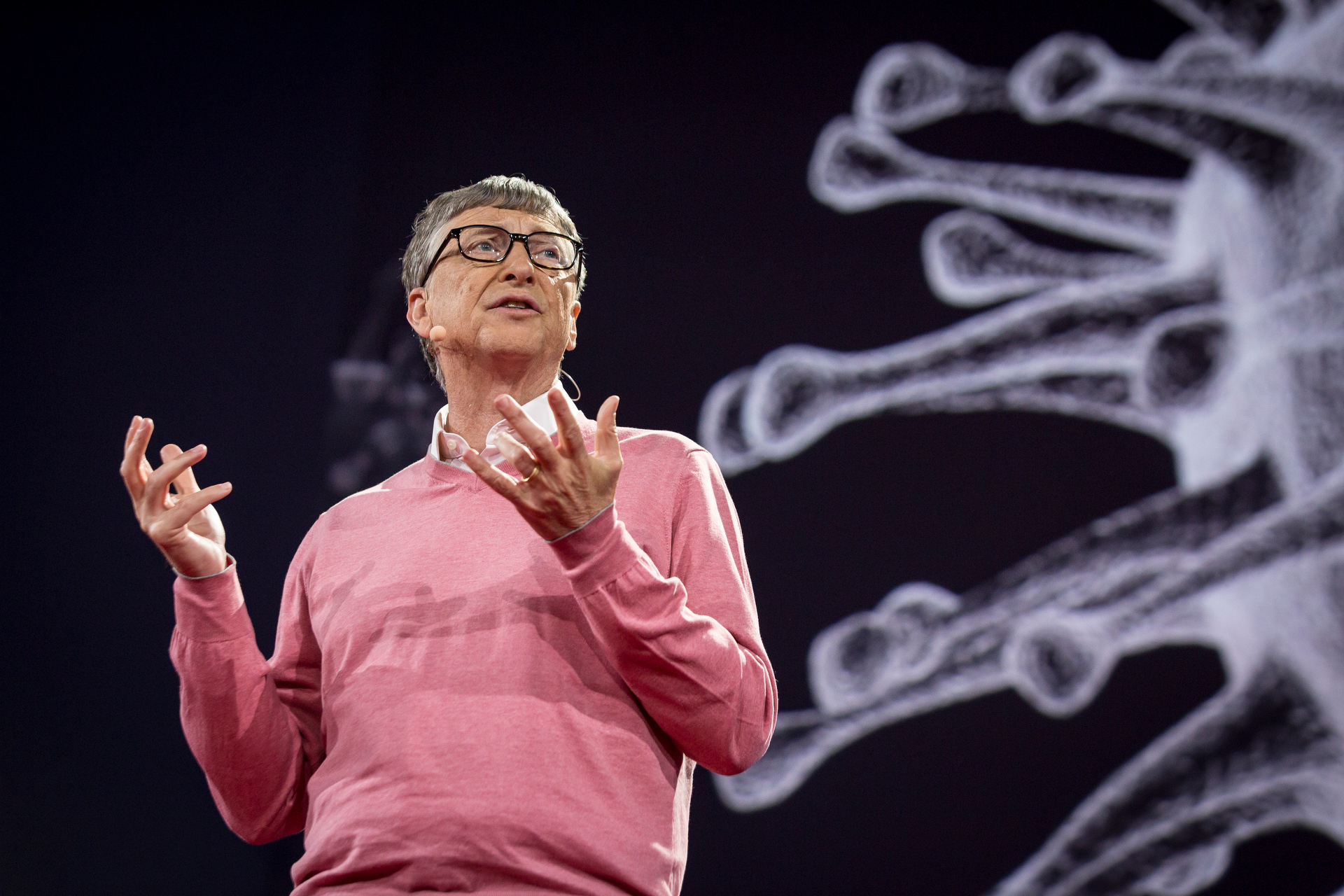 Bill Gates speaks on what we learned from the ebola epidemic—and how we can actually be prepared for the next one. Read about this session. Photo: Bret Hartman/TED