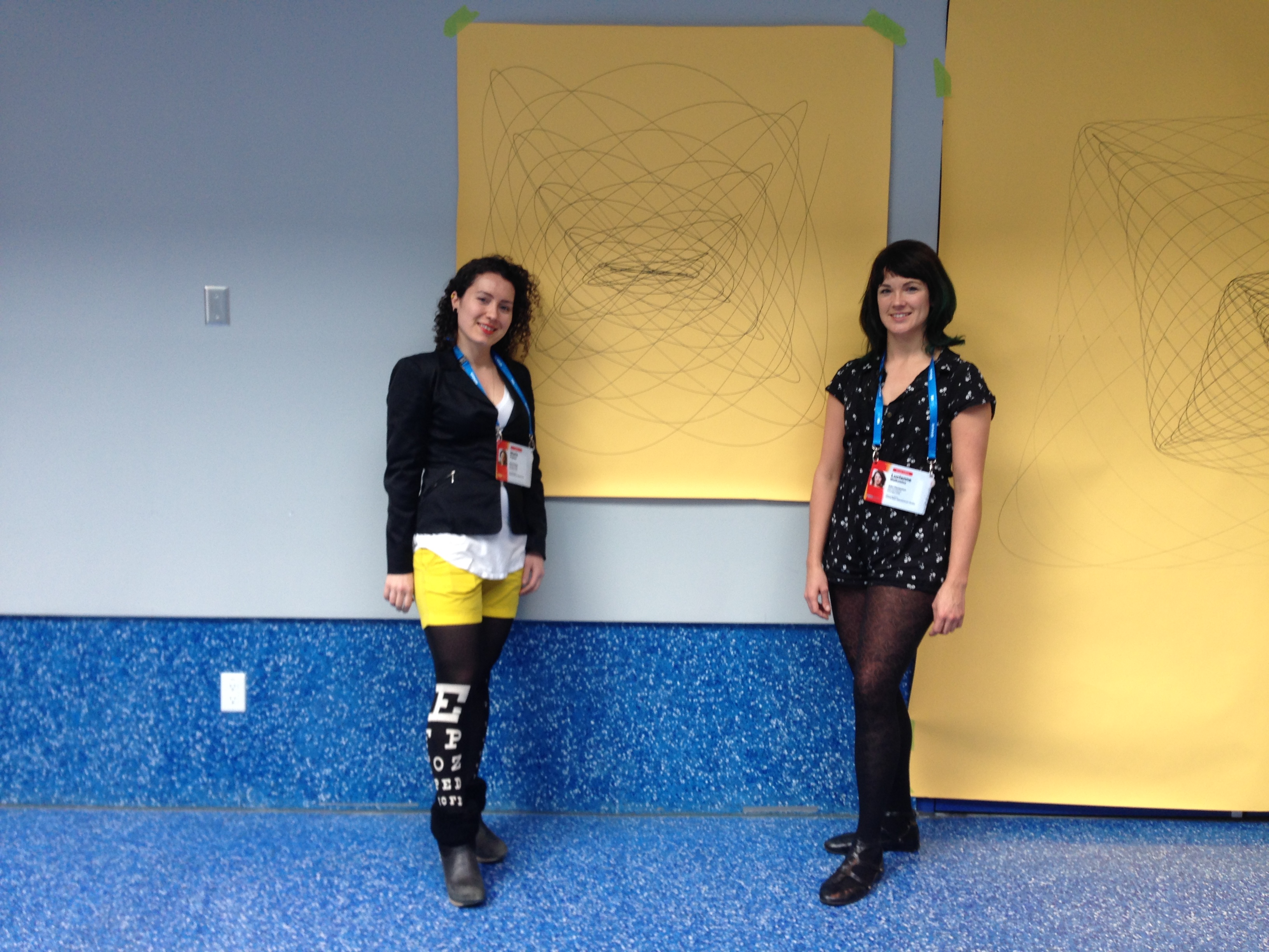 Maria Popova of Brain Pickings made a graph with  TED Fellow Lucianne Walkowicz. Photo: Carley Stadelmann