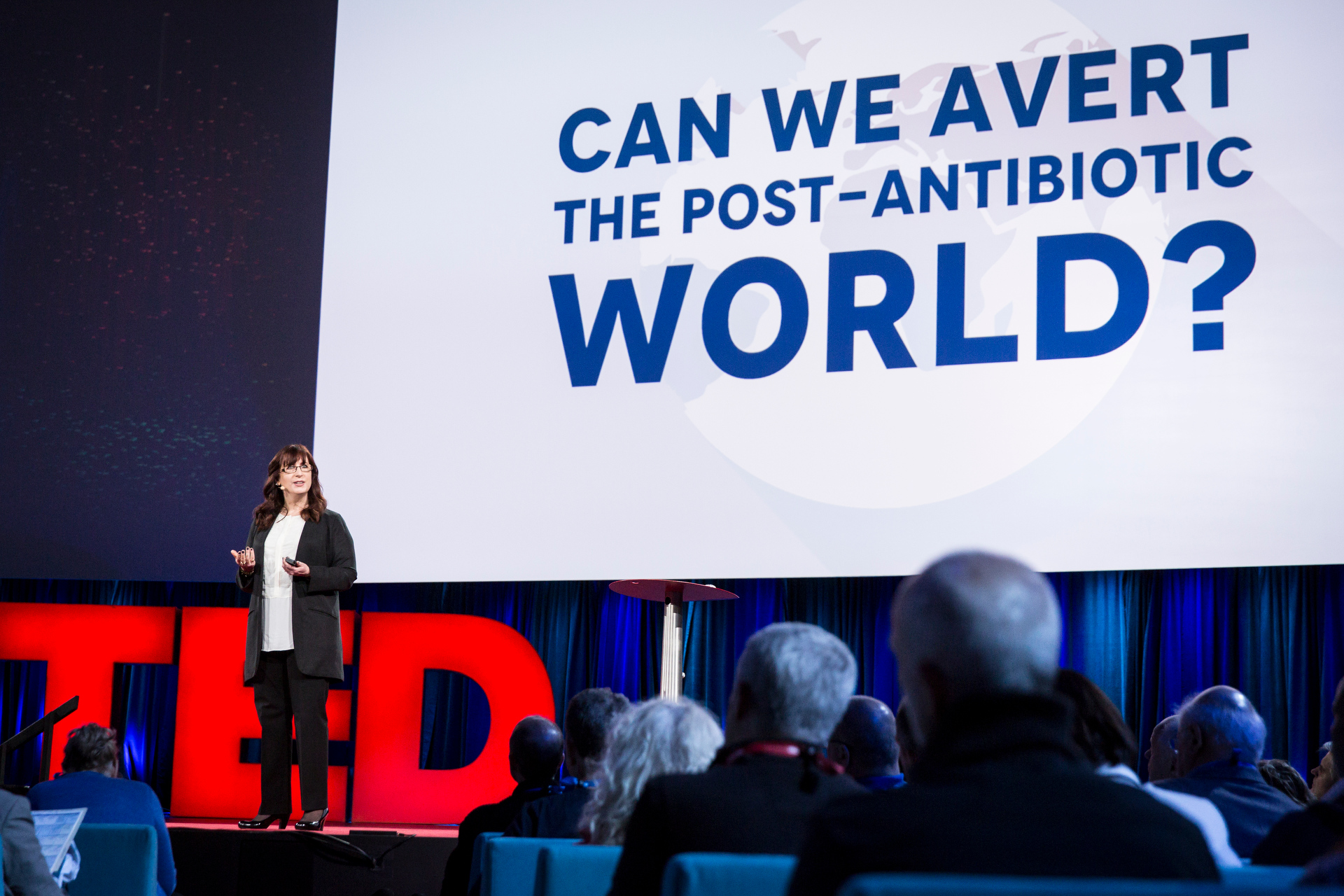 Maryn McKenna speaks at TED2015 - Truth and Dare, Session 6. Photo: Bret Hartman/TED