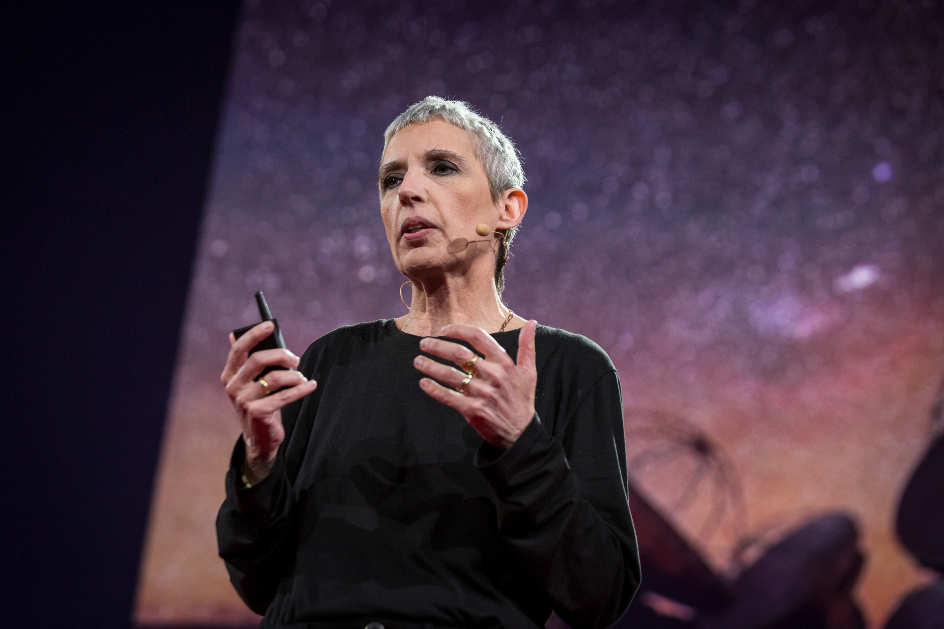 Nathalie Cabrol speaks at TED2015 - Truth and Dare, Session 4. Photo: Bret Hartman/TED