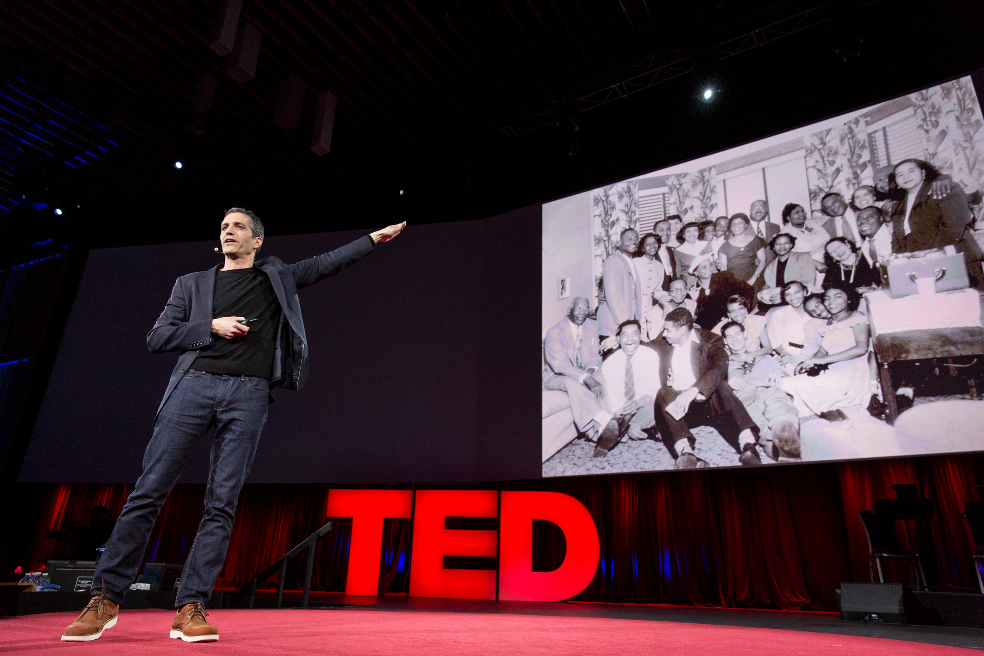 Sam Green speaks at TED2015 - Truth and Dare, Session 8. Photo: Bret Hartman/TED